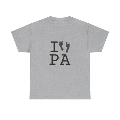 "I leave Footsteps in Pennsylvania" Tee