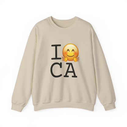 "I Hug California" Sweatshirt