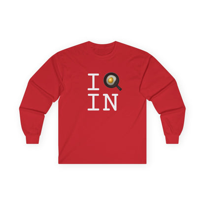 "I Cook in Indiana" Long Sleeve Shirt