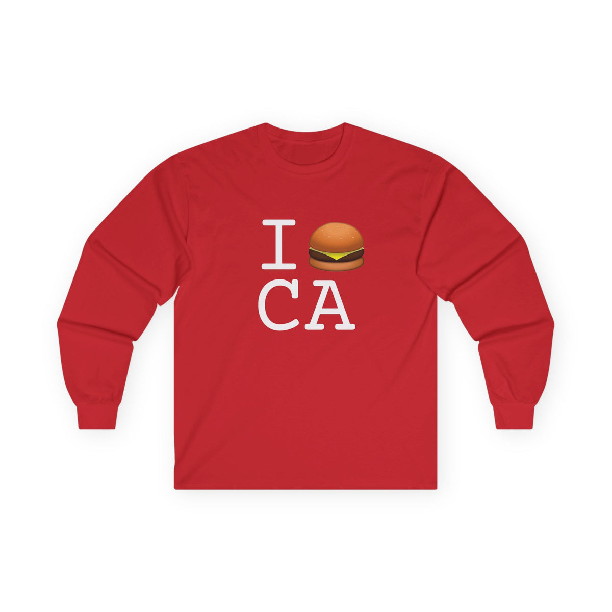 "I Cheeseburger California" Long Sleeve Shirt