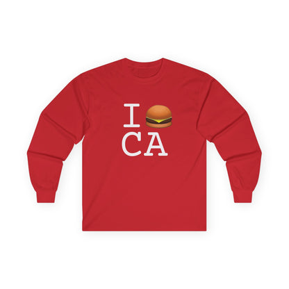 "I Cheeseburger California" Long Sleeve Shirt