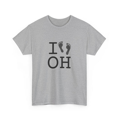 "I leave Footsteps in Ohio" Tee