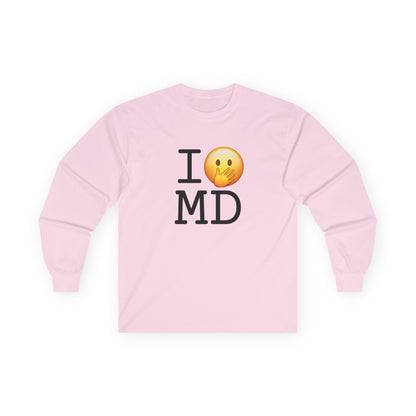 "I Messed Up (Oops) in Maryland" Long Sleeve Shirt