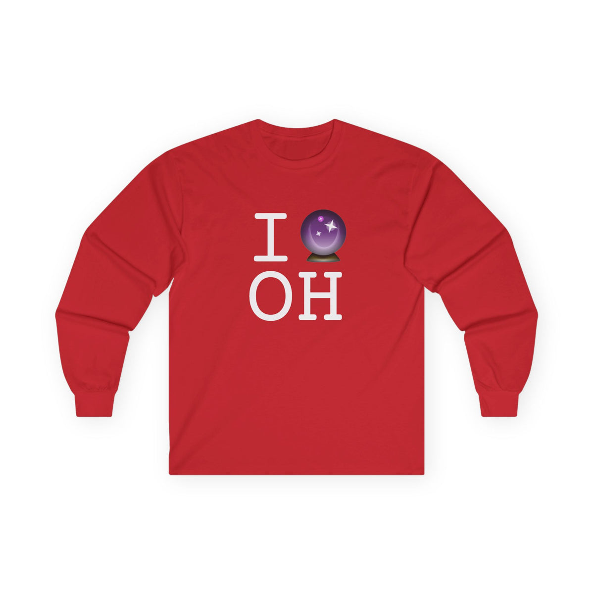 "I Predict the Future (Crystal Ball) of Ohio" Long Sleeve Shirt