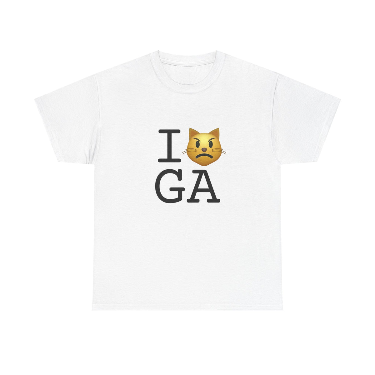 "I'm a Pouting Cat about Georgia" Tee