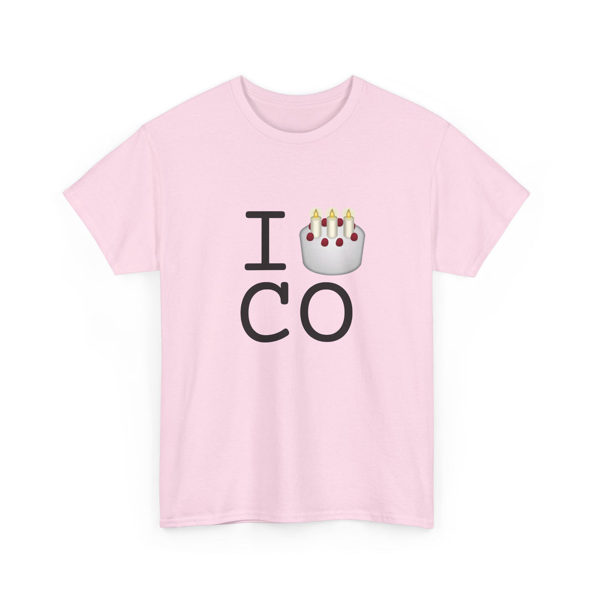 "I Birthday Cake Colorado" Tee