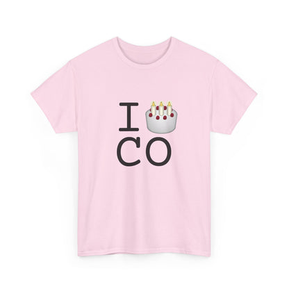 "I Birthday Cake Colorado" Tee