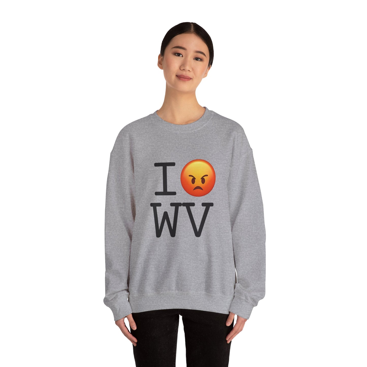 "I'm Angry about West Virginia" Sweatshirt