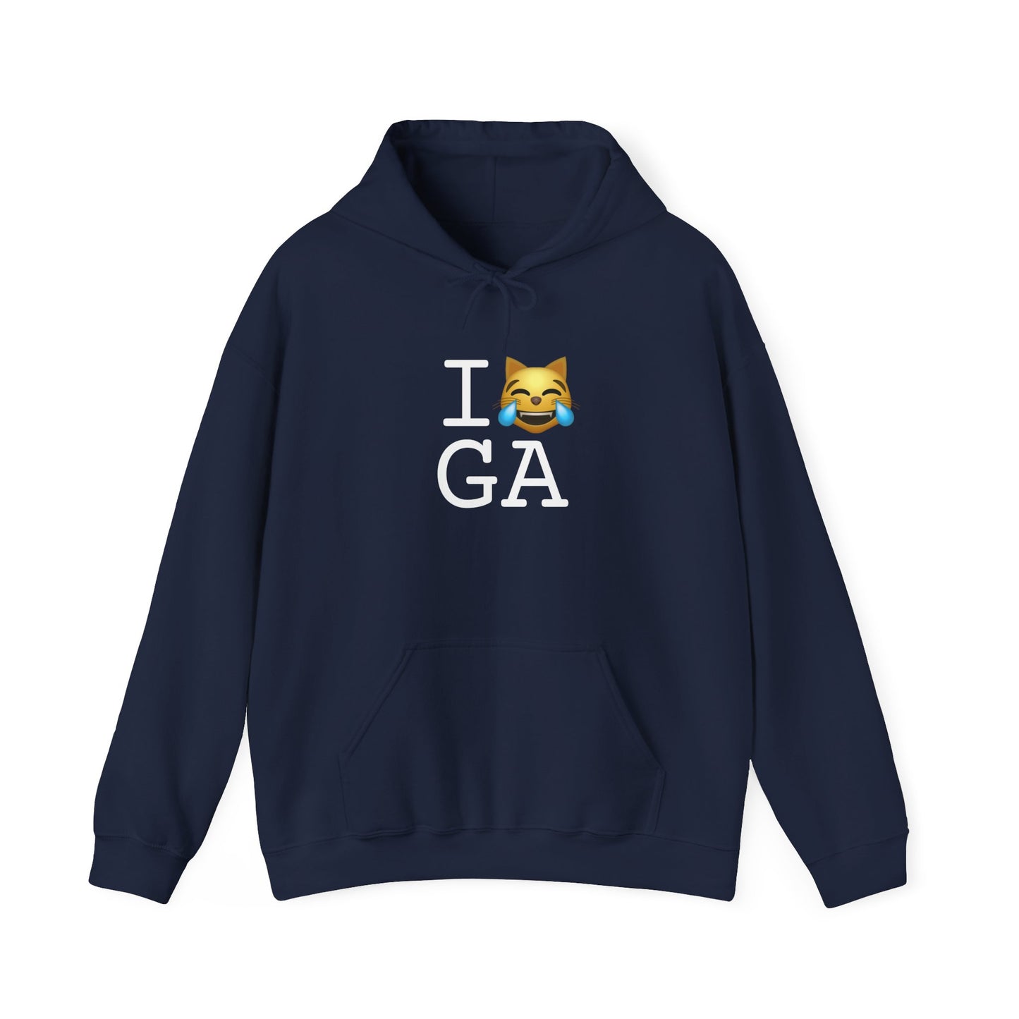 "I'm Laughing like a Cat at Georgia" Hoodie