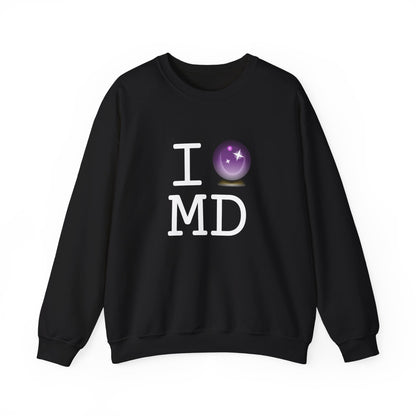 "I Predict the Future (Crystal Ball) of Maryland" Sweatshirt