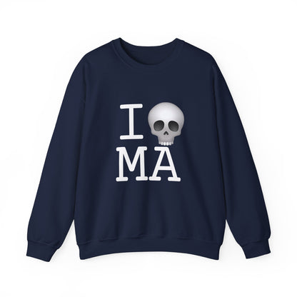 "I'm Dead in Massachusetts" Sweatshirt