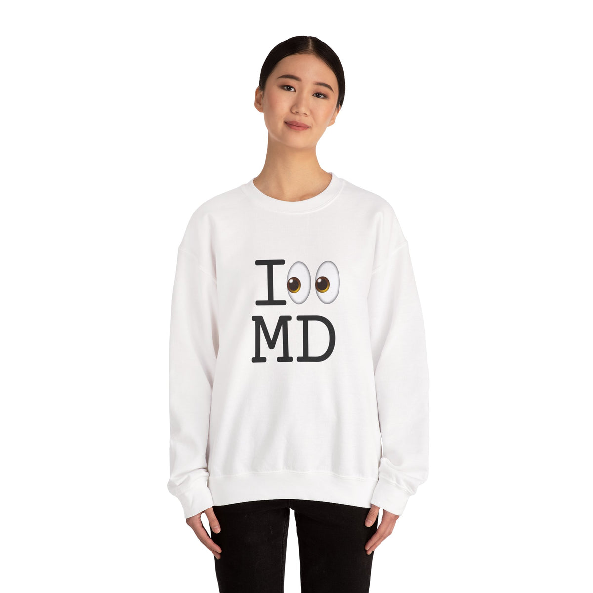 "I Look at Maryland" Sweatshirt