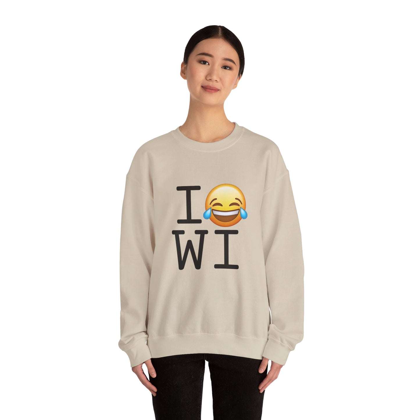 "I'm Laughing at Wisconsin" Sweatshirt