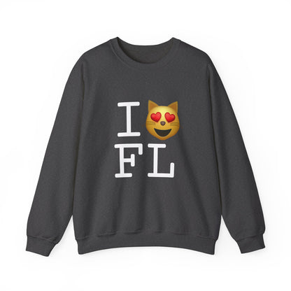 "I'm a Cat that Loves Florida" Sweatshirt