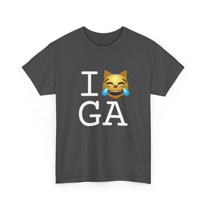 "I'm Laughing like a Cat at Georgia" Tee