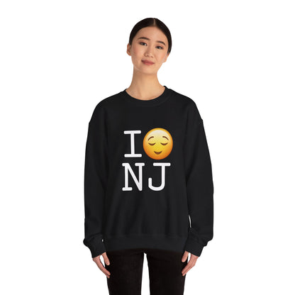 "I'm Relieved about New Jersey" Sweatshirt