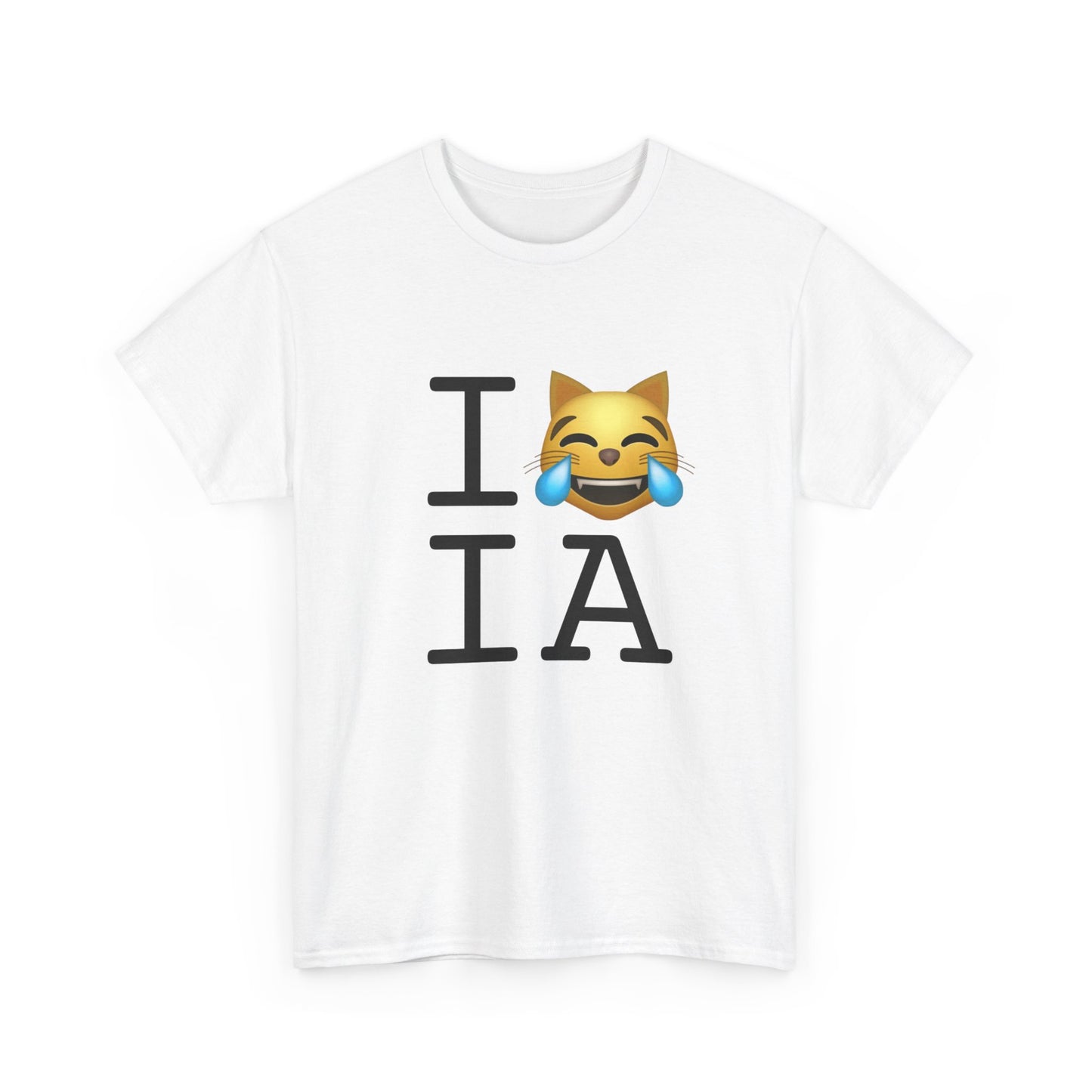 "I'm Laughing like a Cat at Iowa" Tee