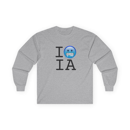 "I'm Cold in Iowa" Long Sleeve Shirt