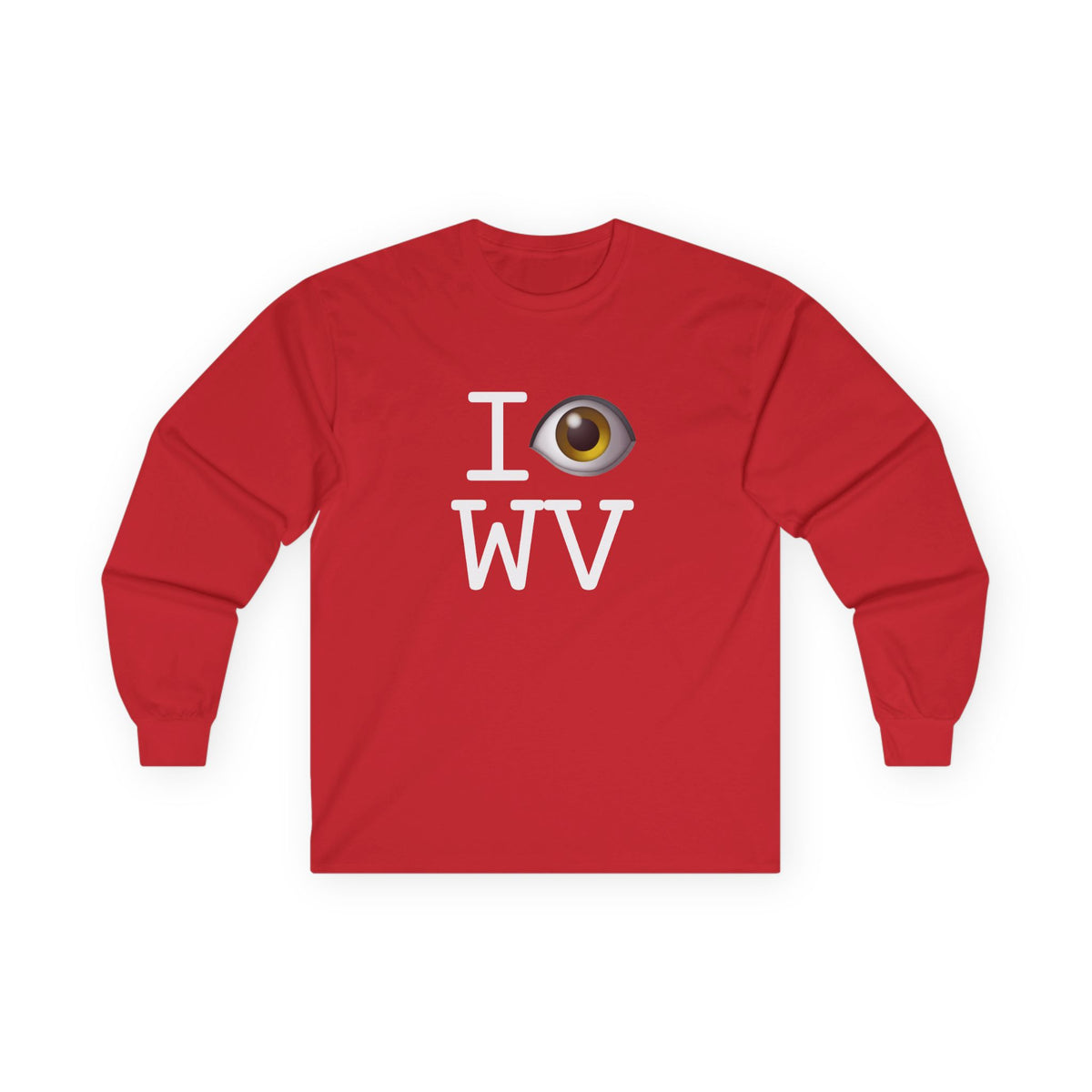 "I See (Eye) West Virginia" Long Sleeve Shirt