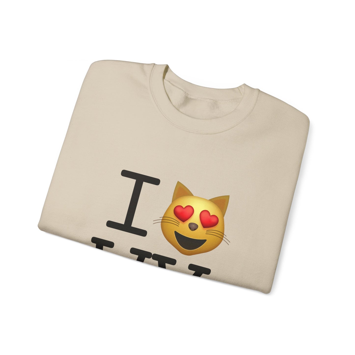 "I'm a Cat that Loves West Virginia" Sweatshirt