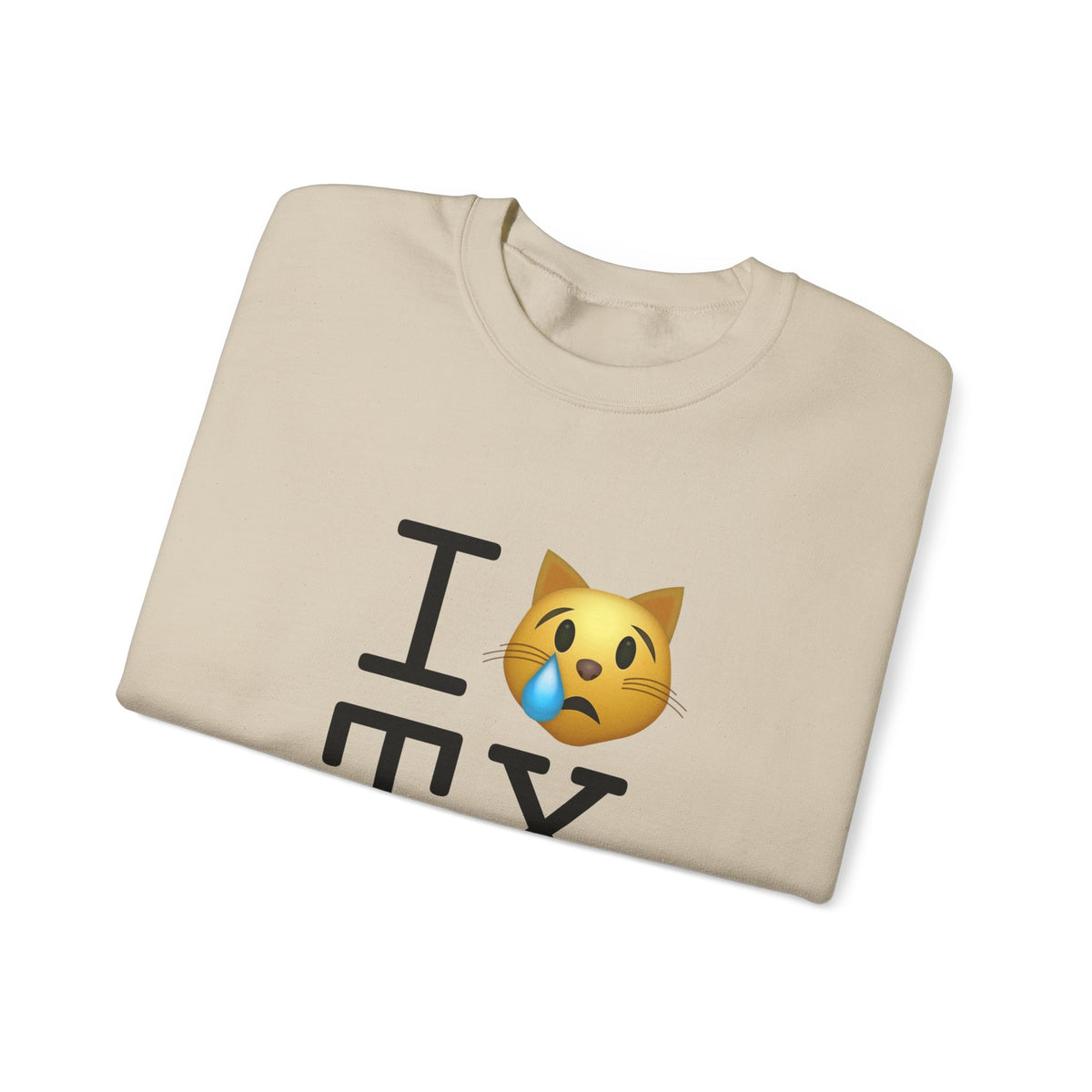 "I'm a Crying Cat about Texas" Sweatshirt