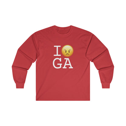 "I'm Mad at Georgia" Long Sleeve Shirt