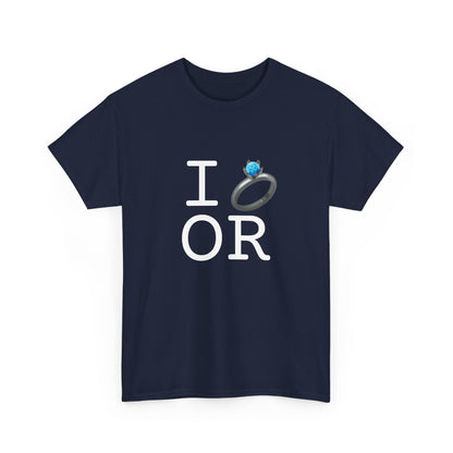 "I'm Married to (Diamond Ring) Oregon" Tee