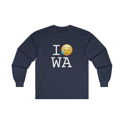 "I'm Sad About Washington" Long Sleeve Shirt