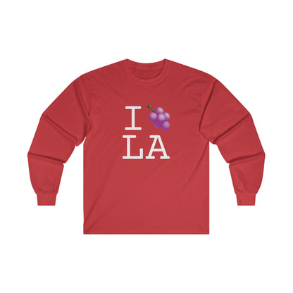 "I Grape Louisiana" Long Sleeve Shirt