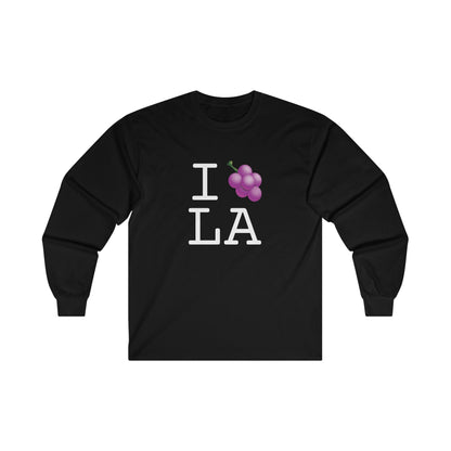 "I Grape Louisiana" Long Sleeve Shirt