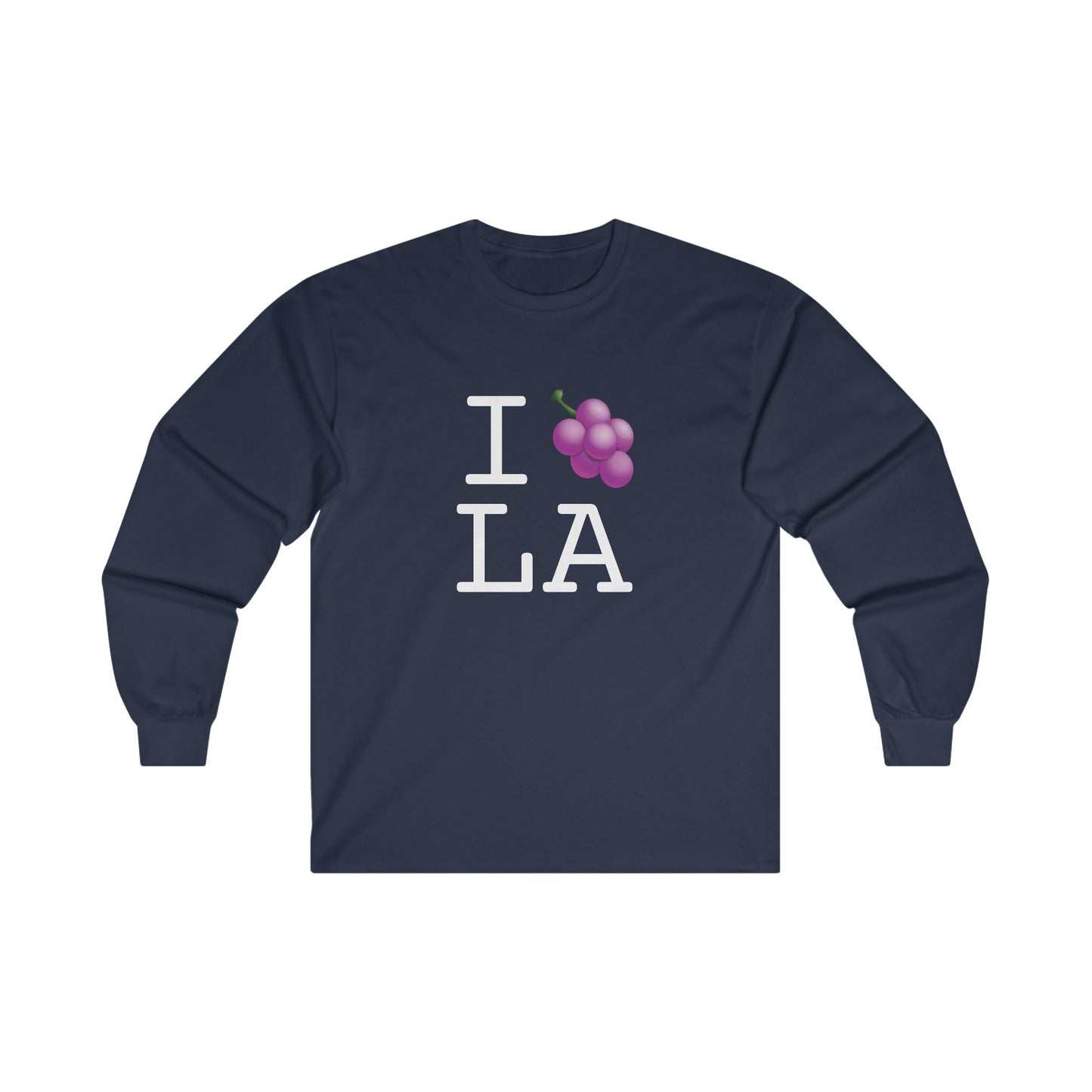 "I Grape Louisiana" Long Sleeve Shirt