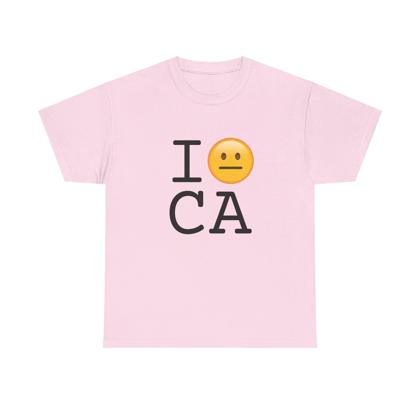 "I'm Neutral about California" Tee