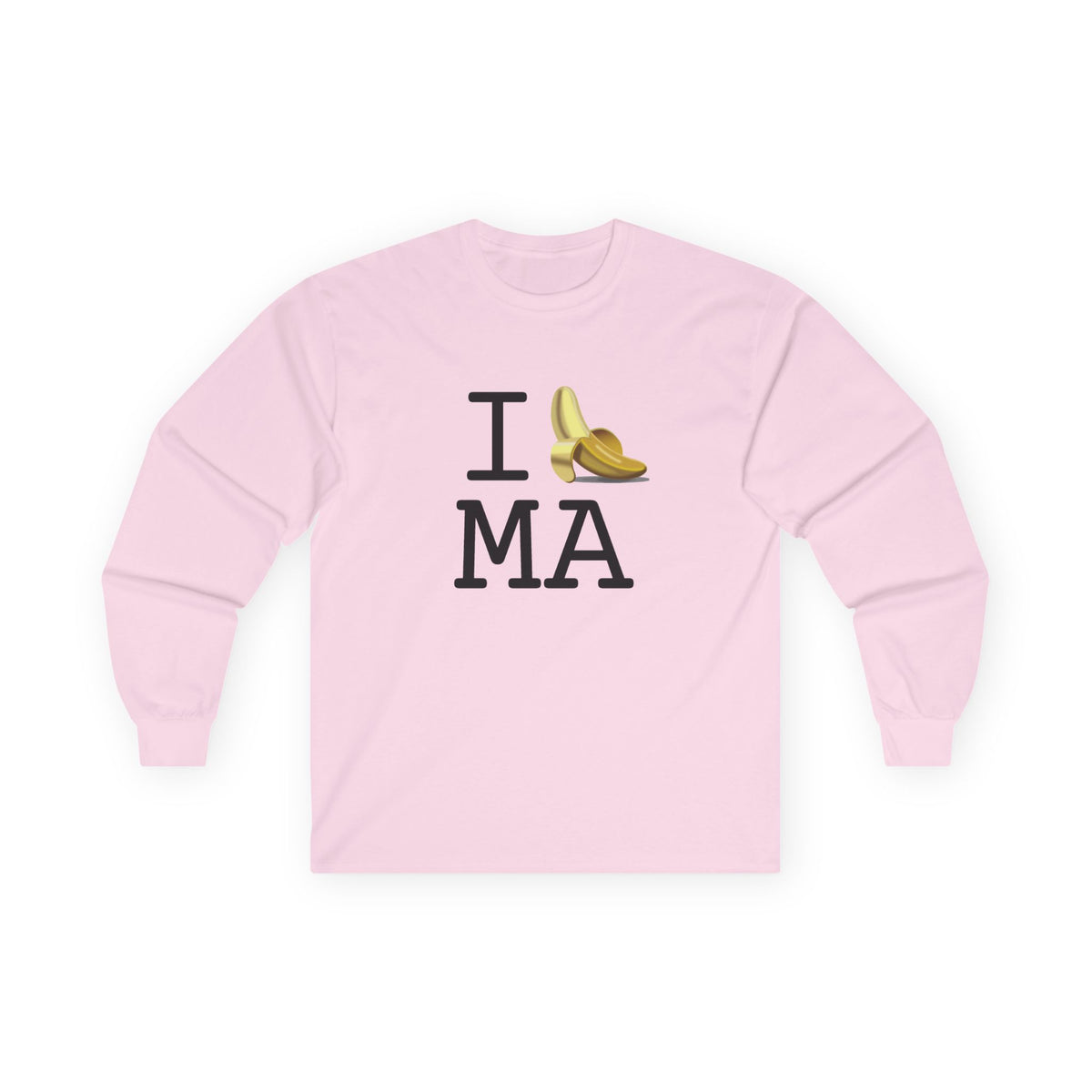 "I'm Bananas about Massachusetts" Long Sleeve Shirt