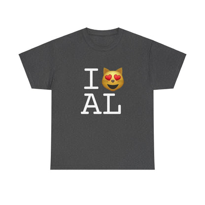 "I'm a Cat that Loves Alabama" Tee