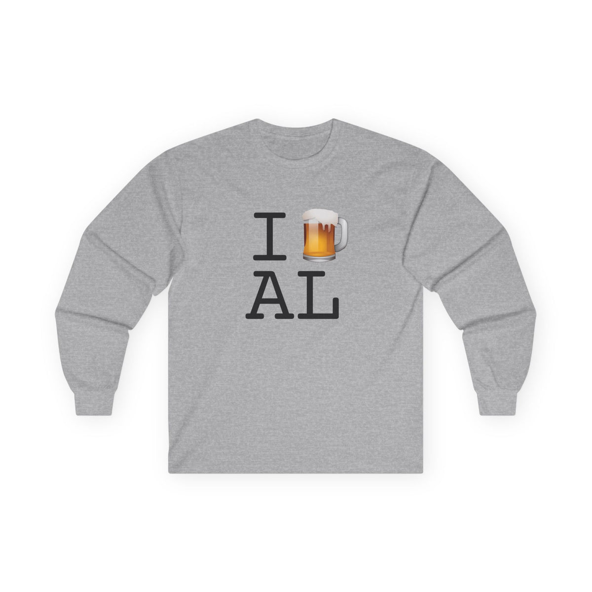 "I Beer Alabama" Long Sleeve Shirt