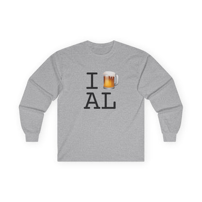 "I Beer Alabama" Long Sleeve Shirt