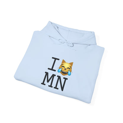 "I'm Laughing like a Cat at Minnesota" Hoodie