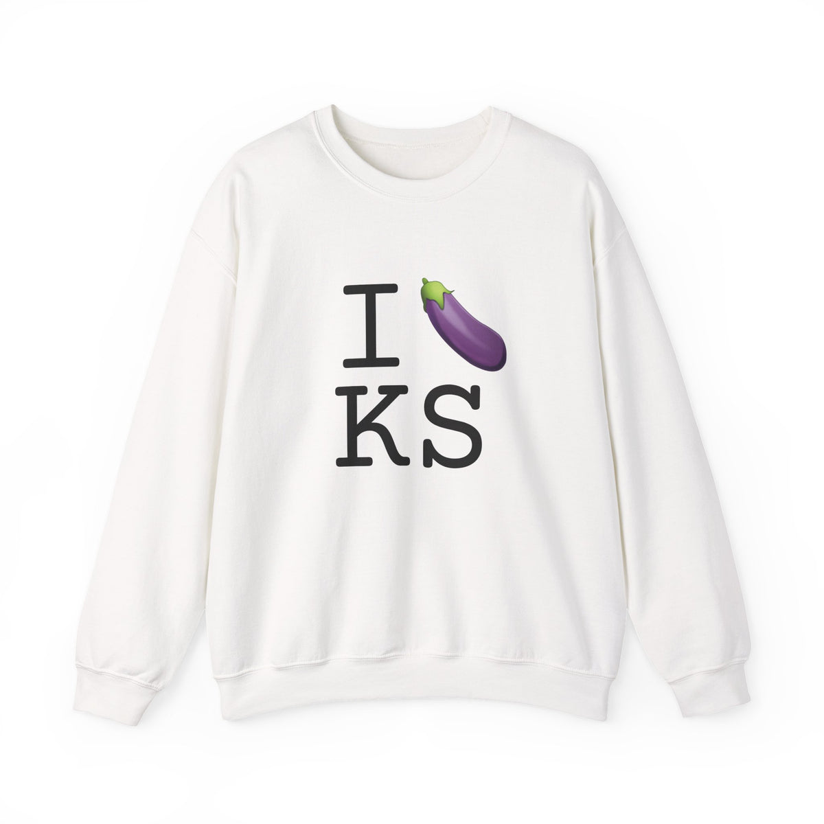"I Eggplant Kansas" Sweatshirt