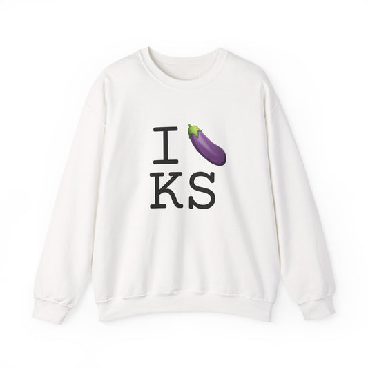 "I Eggplant Kansas" Sweatshirt