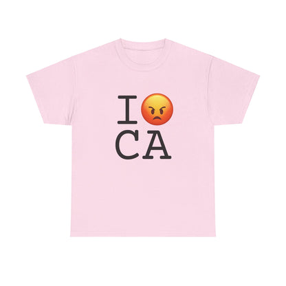 "I'm Angry about California" Tee