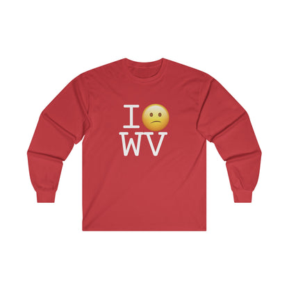 "I'm Confused by West Virginia" Long Sleeve Shirt