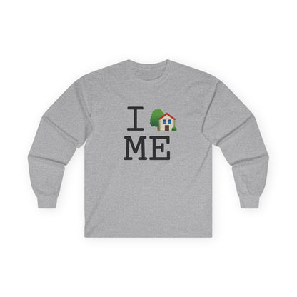 "I'm Home in Maine" Long Sleeve Shirt