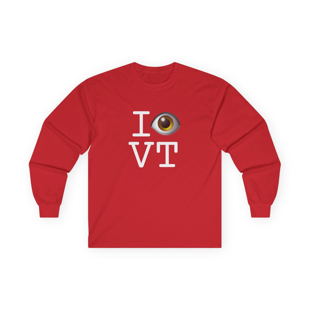 "I See (Eye) Vermont" Long Sleeve Shirt