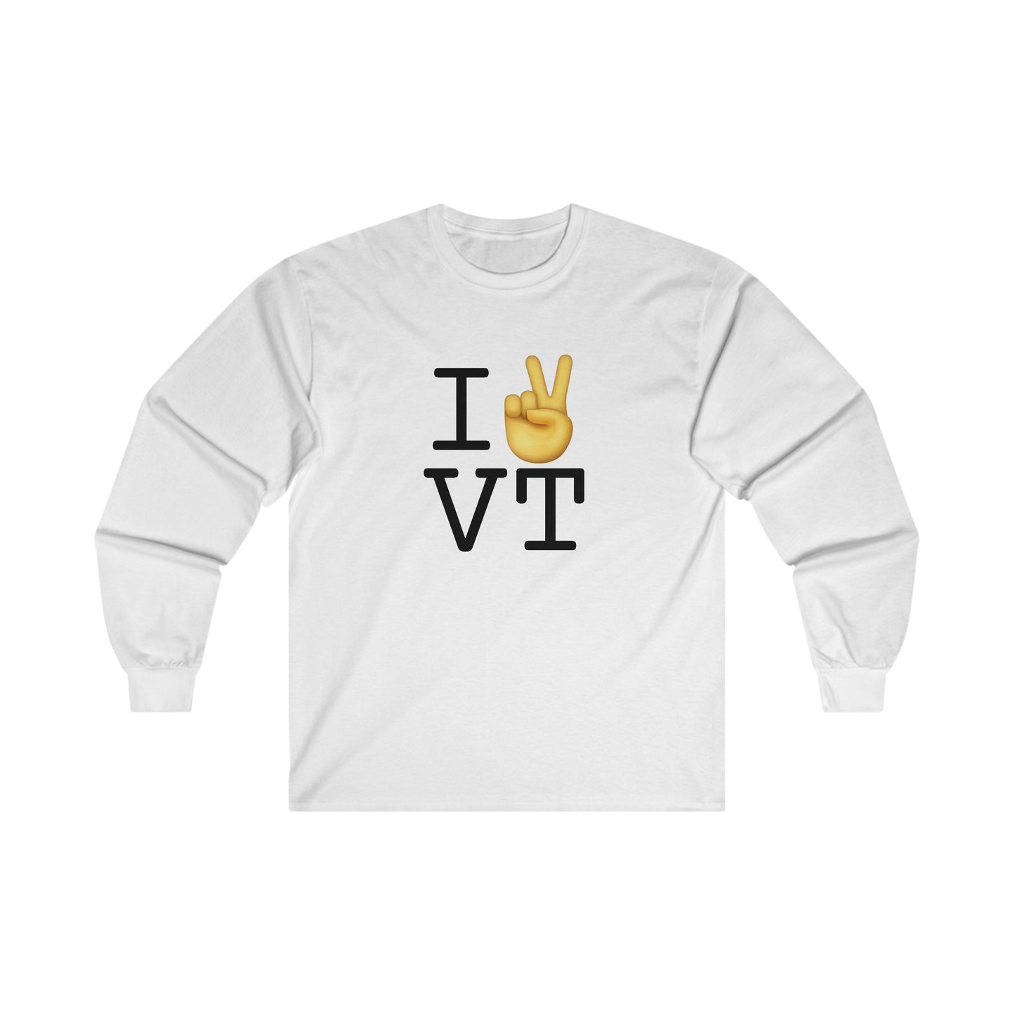 "I Show Peace to Vermont" Long Sleeve Shirt