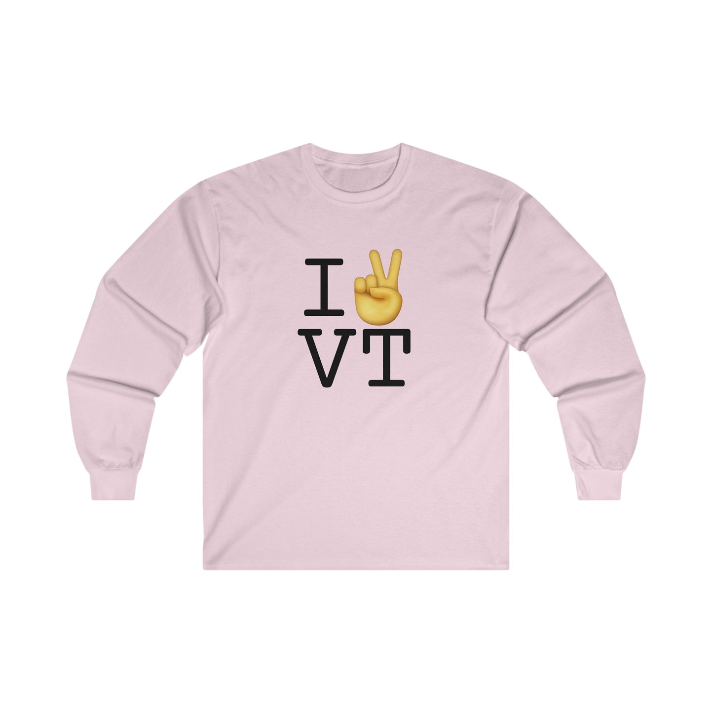 "I Show Peace to Vermont" Long Sleeve Shirt