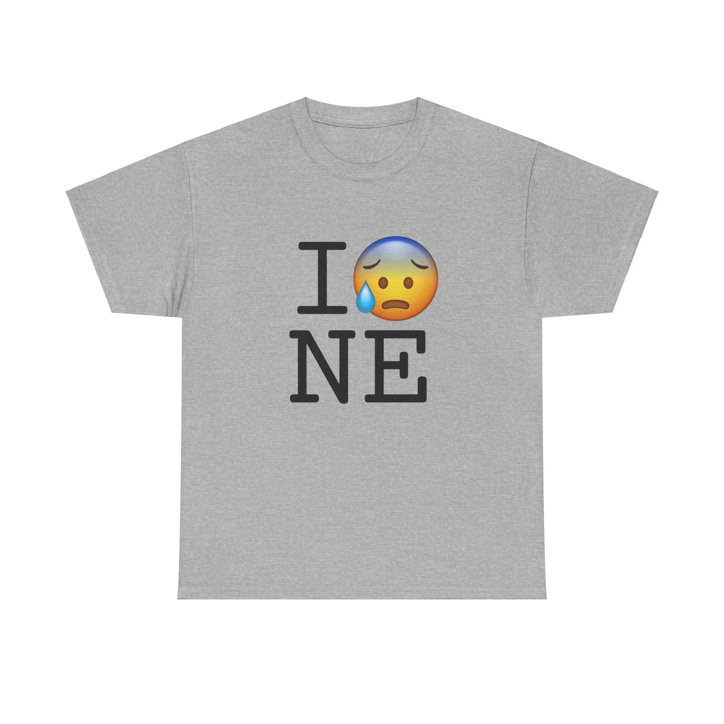 "I'm Anxiously Sweating in Nebraska" Tee