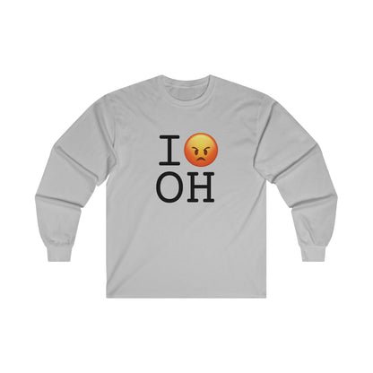 "I'm Angry about Ohio" Long Sleeve Shirt