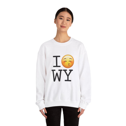 "I Kiss Wyoming" Sweatshirt