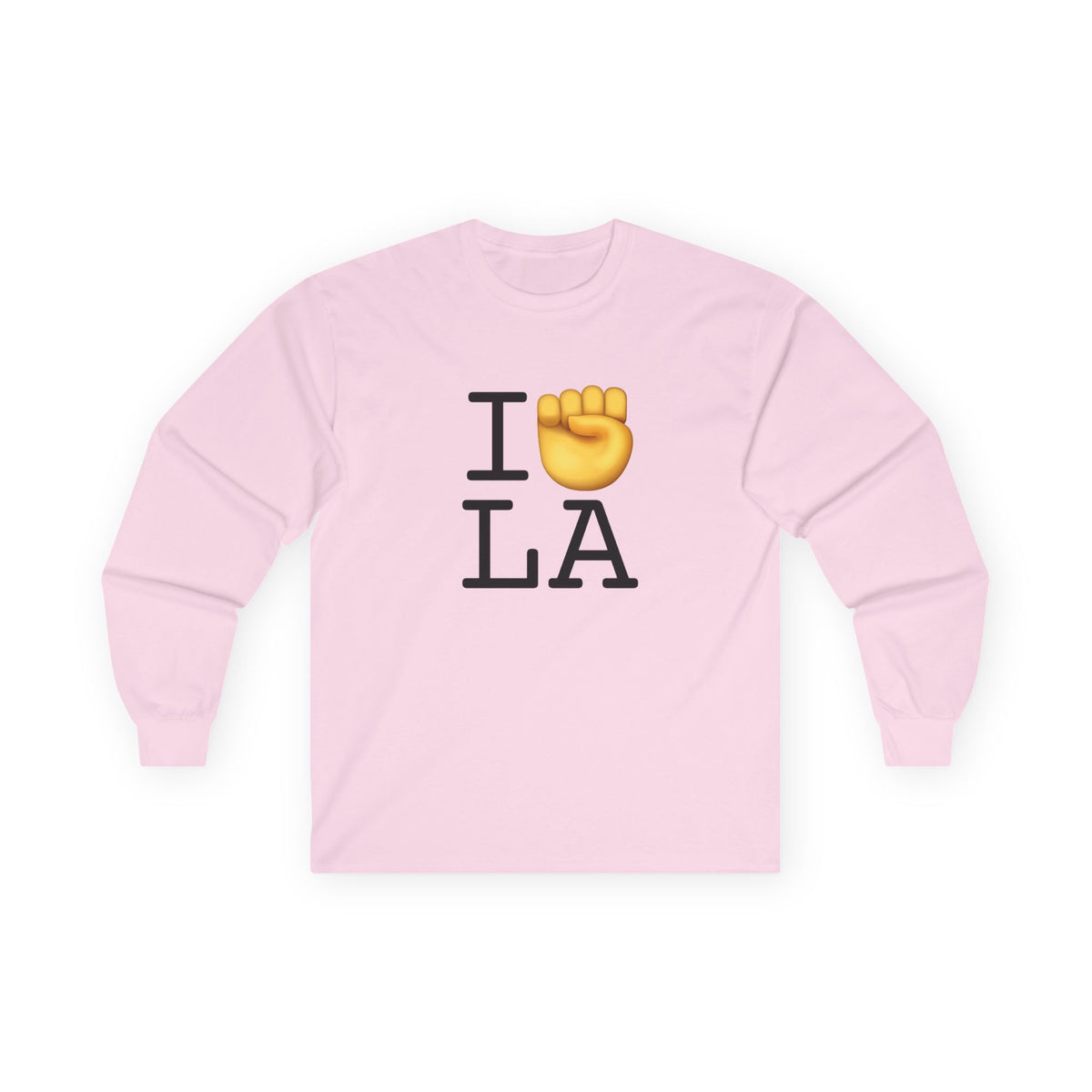 "I Raise my Fist with Louisiana" Long Sleeve Shirt