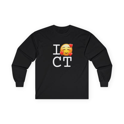 "I Adore Connecticut" Long Sleeve Shirt